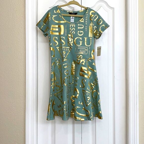 Guess Other - Girls Guess Dress with Gold Logos